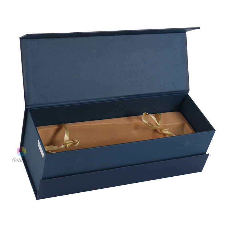 Cardboard Food Packaging Box - Luxuary Blue Insert