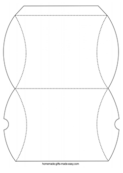 pillow box template