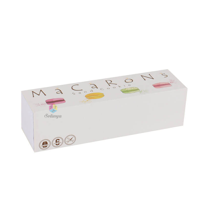 Macaron Packaging Box - Colorful Drawer Design