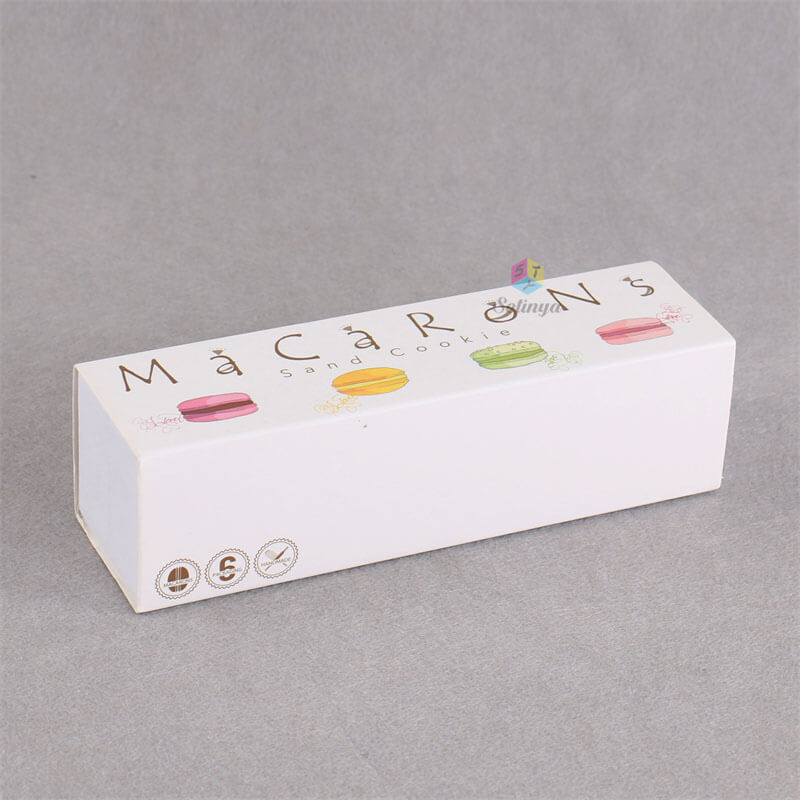 Macaron Packaging Box - Colorful Drawer Design