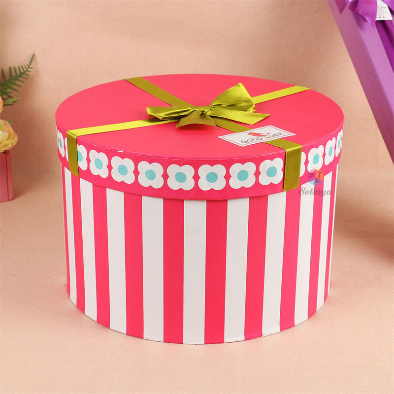 Large Round Hat Box - Novelty Unique