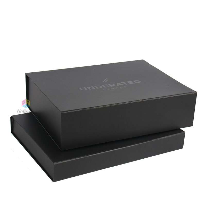 Black Apparel Boxes - Premium Unique