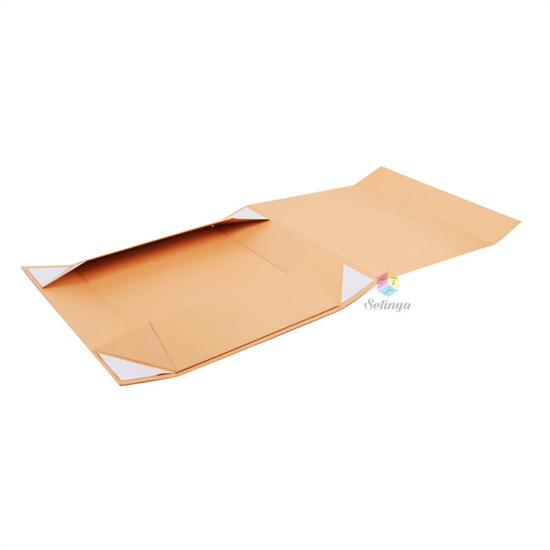 Folding Gift box - Orange Elegant Wholesale