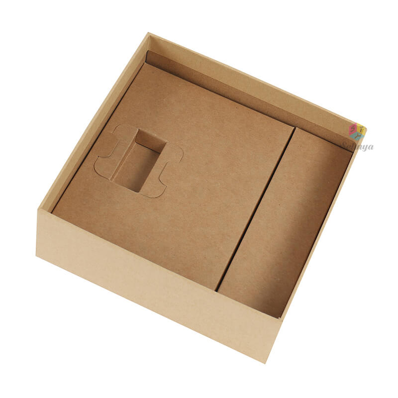 Square Cardboard Box With Lid - Recyclable Packaging
