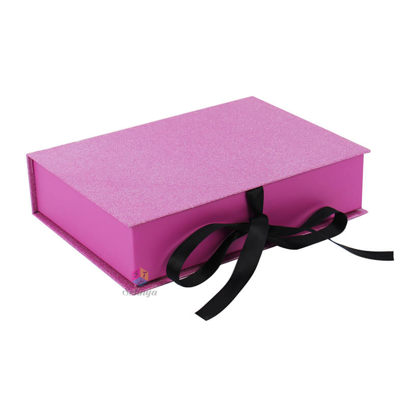 Pink Shoe Box - With Custom Logo Print Design