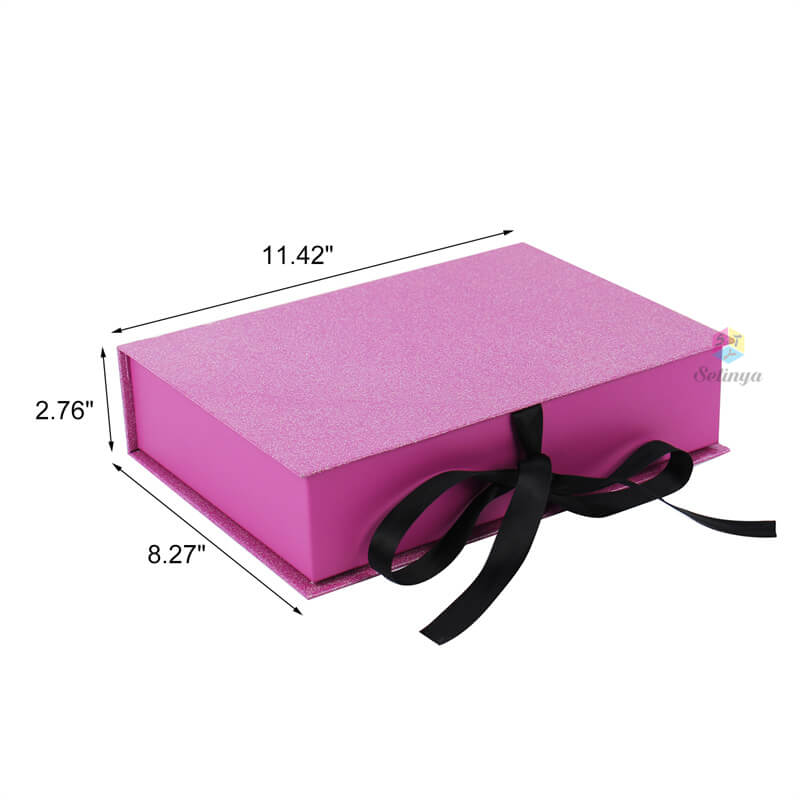 Pink Shoe Box - With Custom Logo Print Design