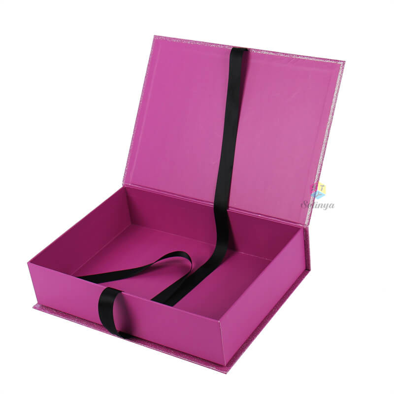 Pink Shoe Box - With Custom Logo Print Design