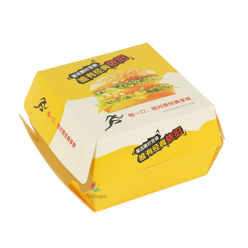 Cardboard Burger Box - Wholesale Eco-Friendly