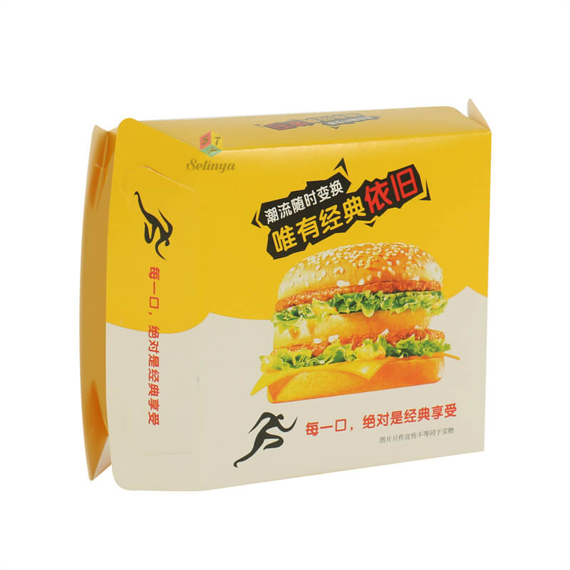 Cardboard Burger Box - Wholesale Eco-Friendly