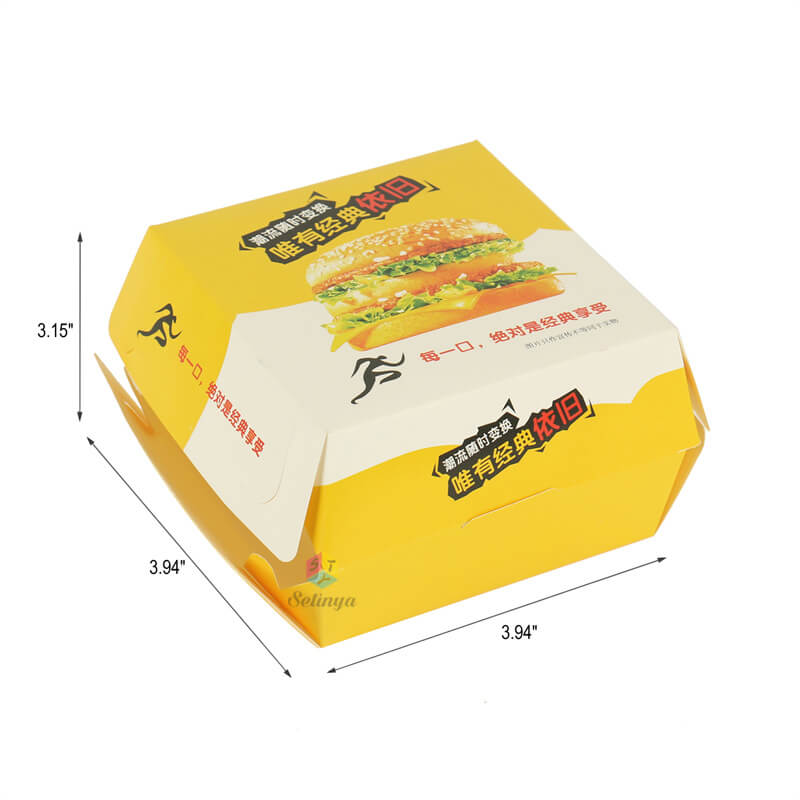 Cardboard Burger Box - Wholesale Eco-Friendly