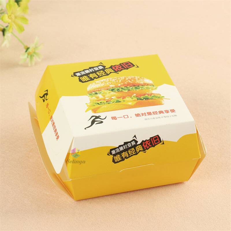 Cardboard Burger Box - Wholesale Eco-Friendly