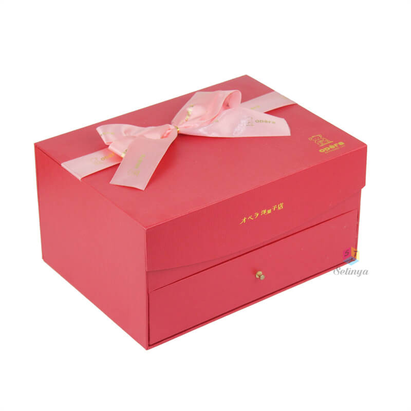 Red Jewelry Boxes Wholesale - Luxury Love Black