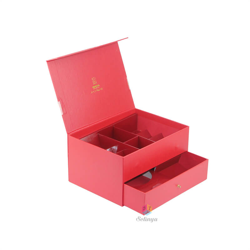 Red Jewelry Boxes Wholesale - Luxury Love Black