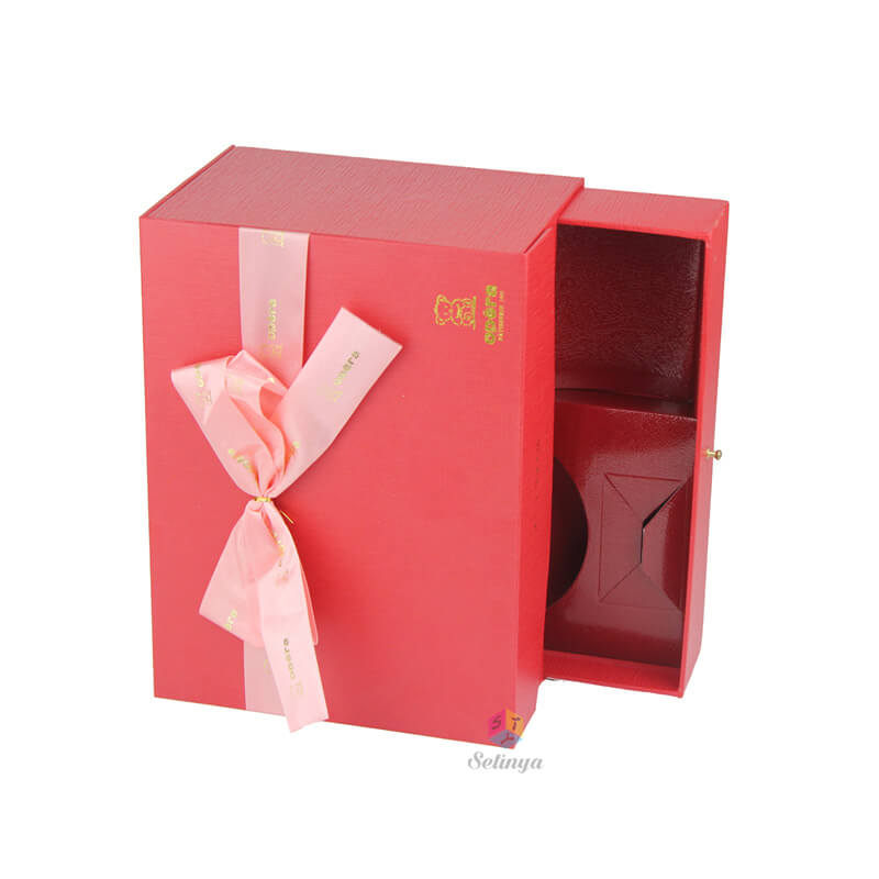 Red Jewelry Boxes Wholesale - Luxury Love Black