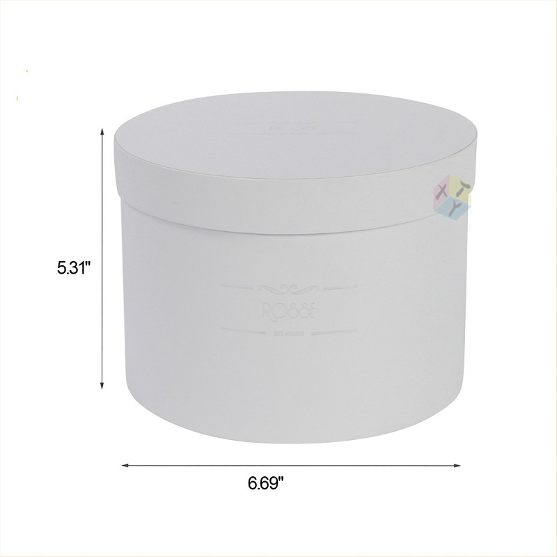 White Hat Boxes With Lids - Wholesale Professional