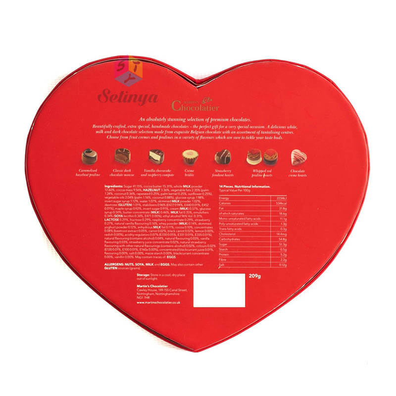 Heart Shaped Chocolate Box