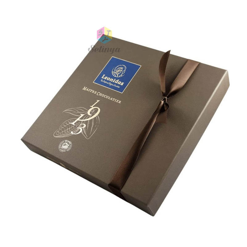 elegant chocolate box - best great handle