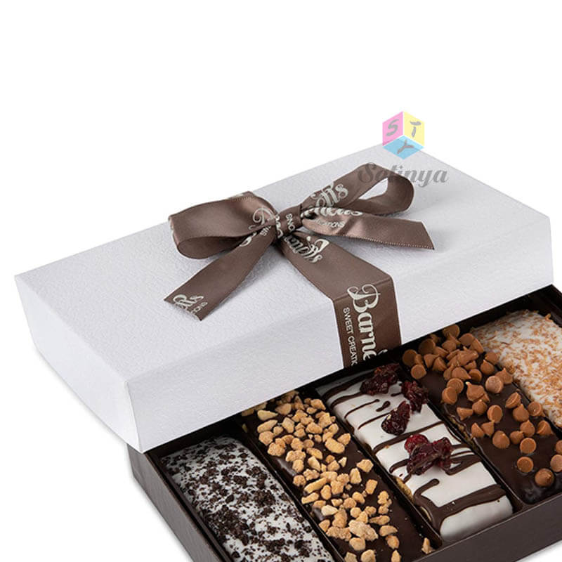 Candy Chocolate Box - White Modern Simple