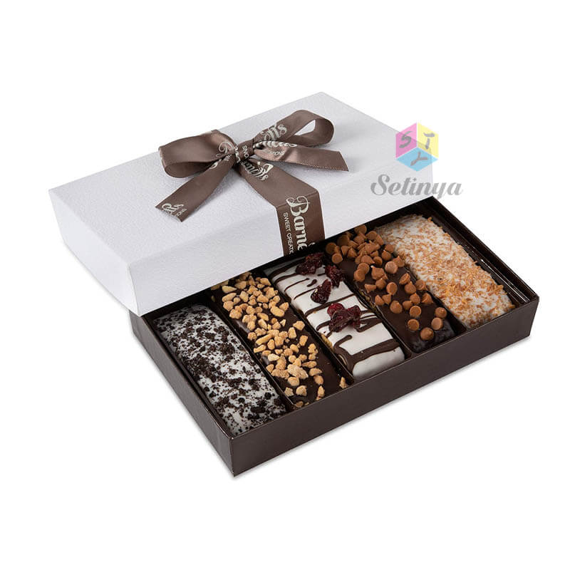 Candy Chocolate Box - White Modern Simple