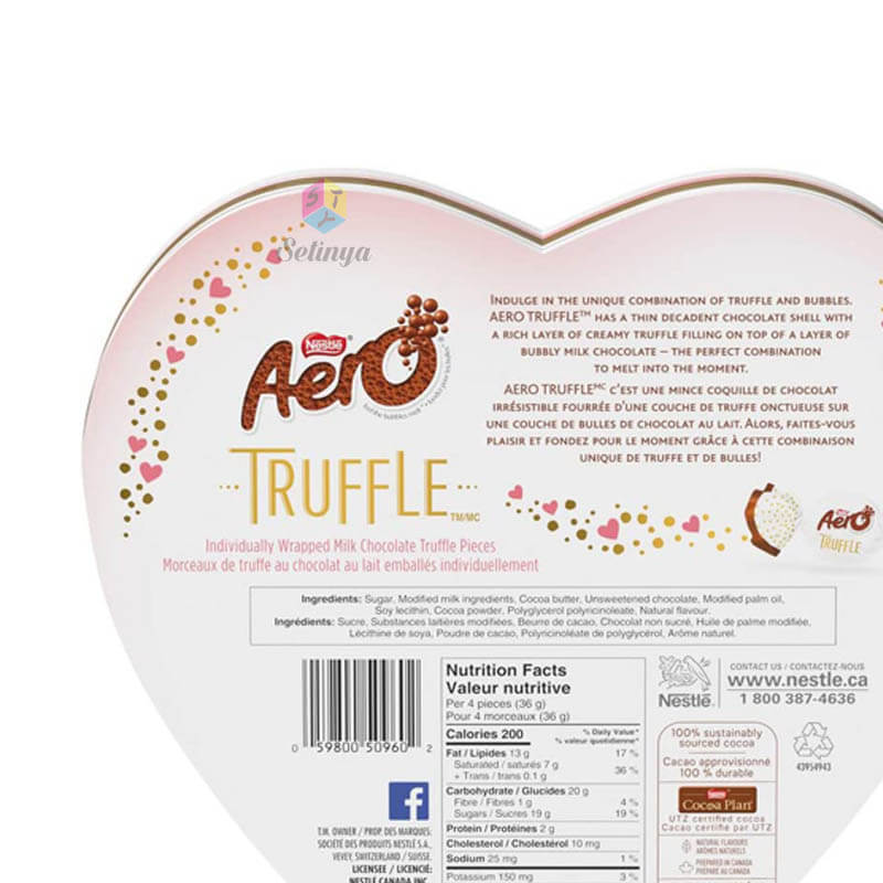 Heart Box Of Chocolates - Hot Love Themed