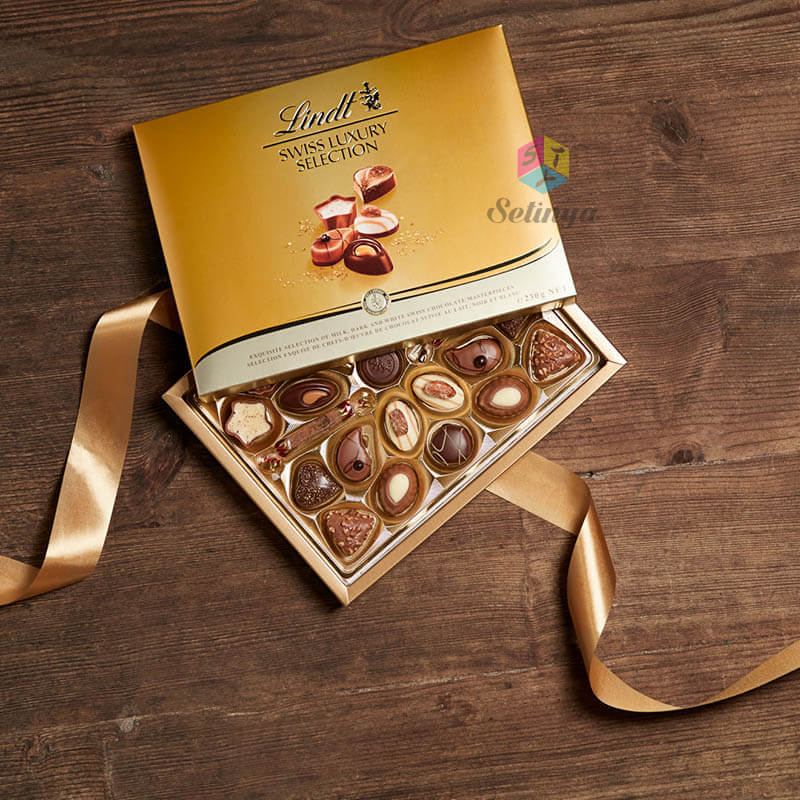 Yellow Chocolate Box - New Luxury Boxed