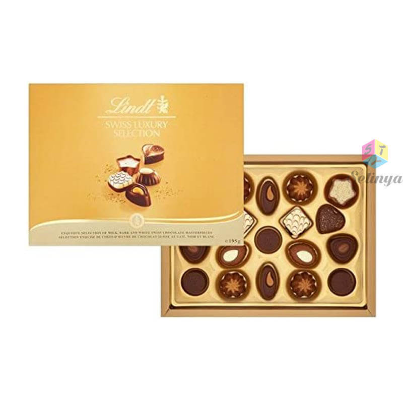 Yellow Chocolate Box - New Luxury Boxed