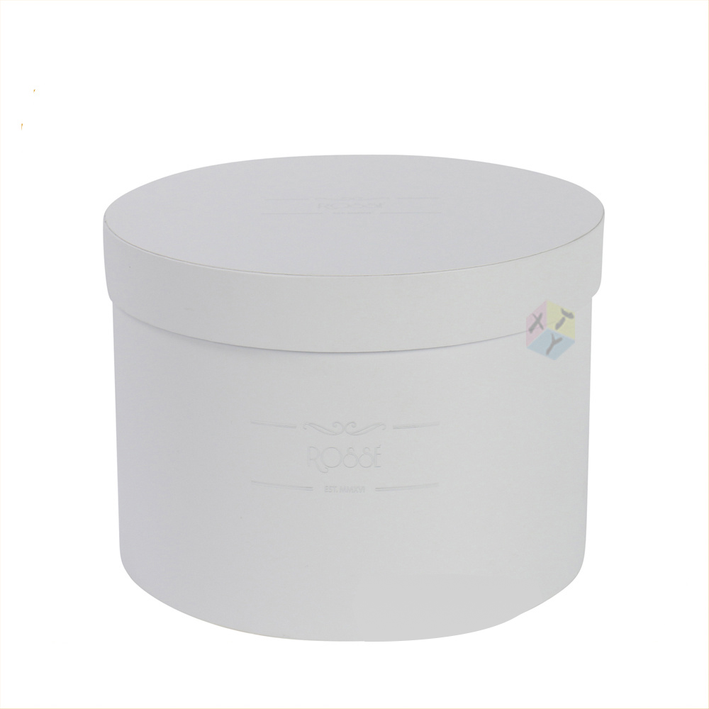 White Hat Boxes With Lids - Wholesale Professional