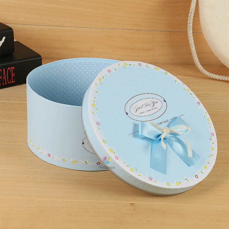 Round Favour Boxes - Decorate Advanced Wholesale